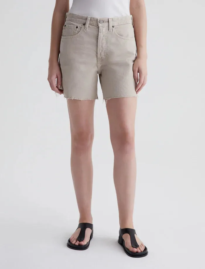 AG Denim Clove Short in 5 year Desert Taupe