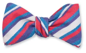 Azalea Summer Stripe Bow Tie - B5483