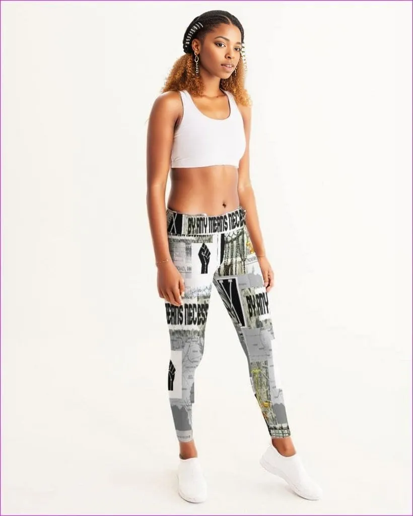 B.A.M.N - By Any Means Necessary Clothing 2 Womens Yoga Pants