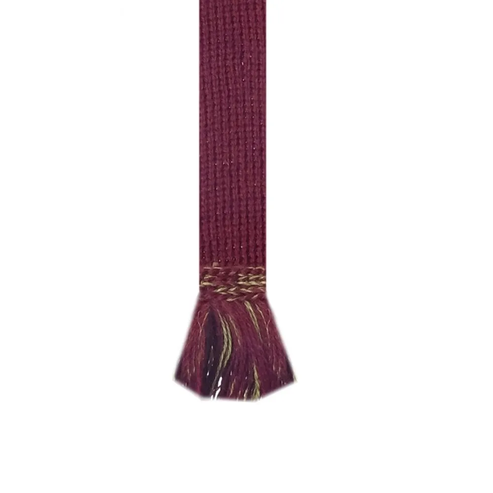 Chessboard Sock - Burgundy by House of Cheviot