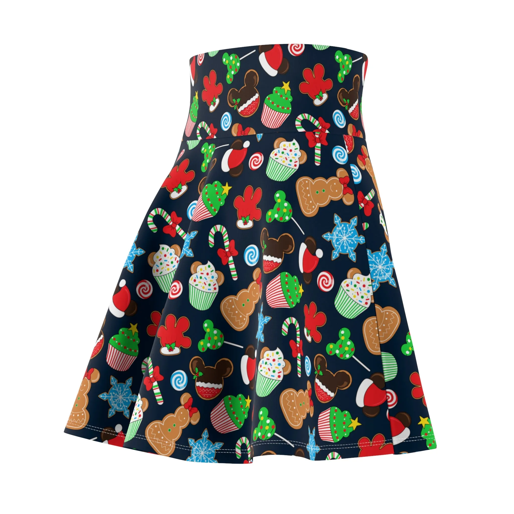 Christmas Desserts Women's Skater Skirt