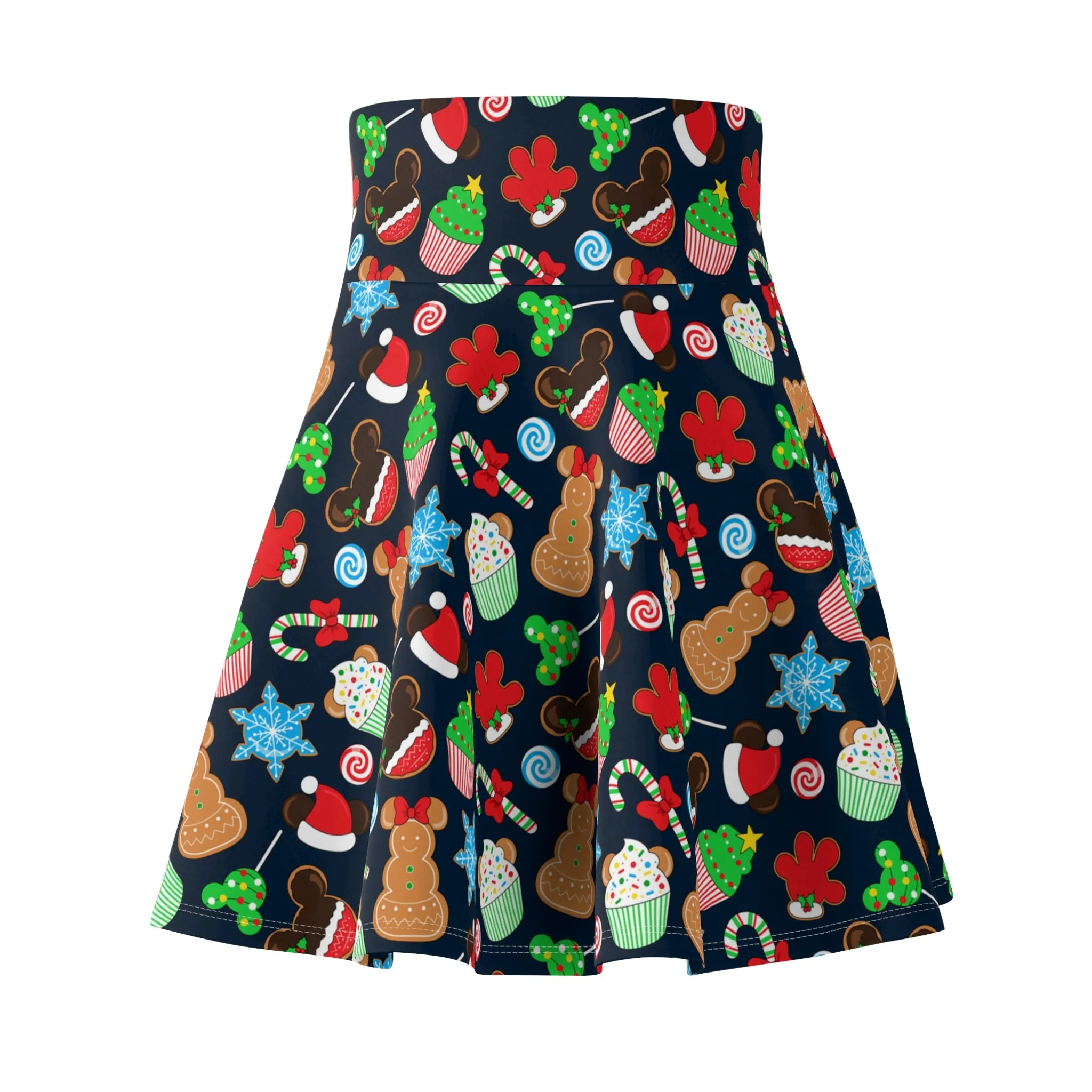 Christmas Desserts Women's Skater Skirt