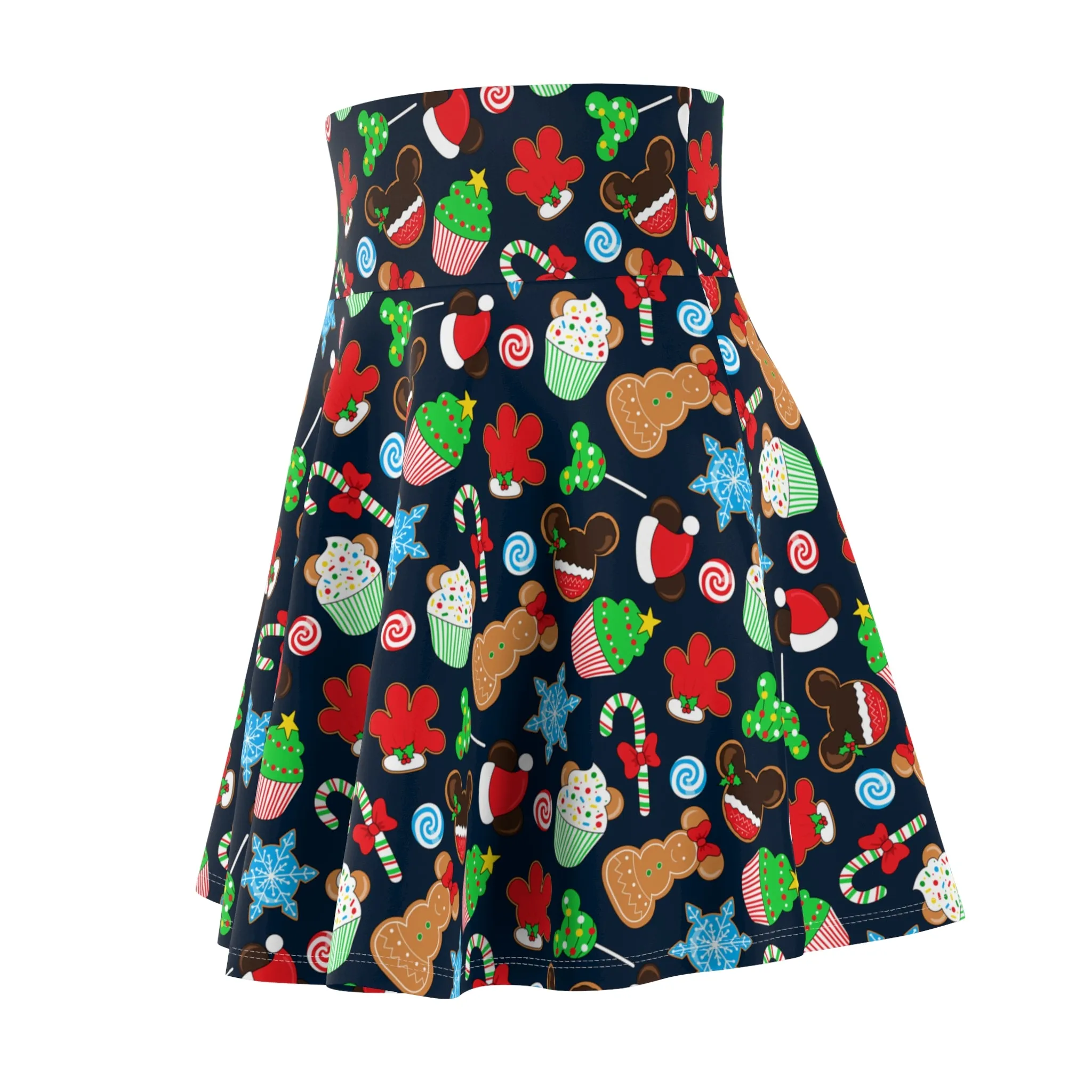 Christmas Desserts Women's Skater Skirt