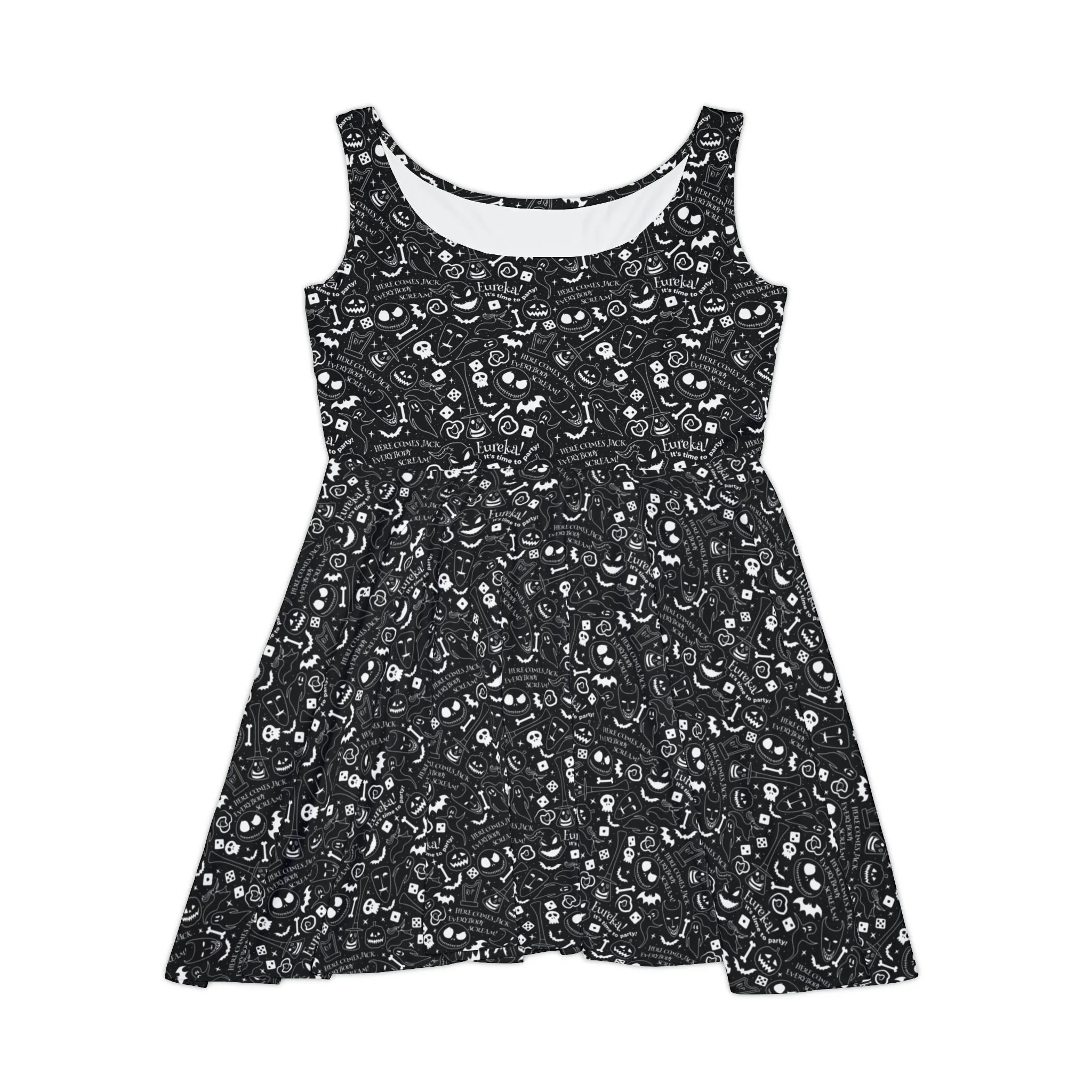 Disney Nightmare Before Christmas Everybody Scream Women's Skater Dress