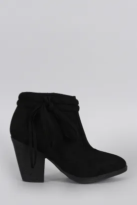 Dollhouse Braided Fringe Bootie