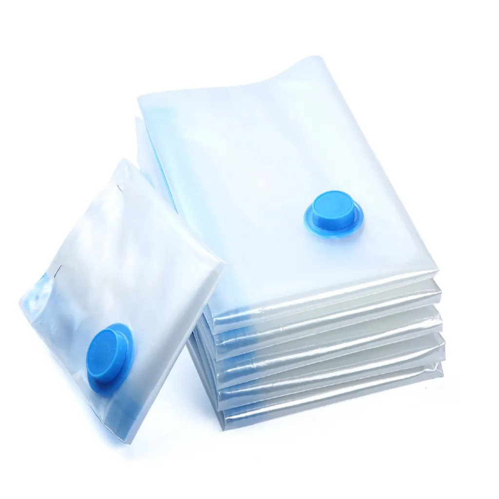 Double Zipper PVC Vacuum Storage Bags - 8 Pack