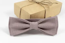 Dusty Mauve bow tie perfect for mauve pink weddings and groomsmen gift