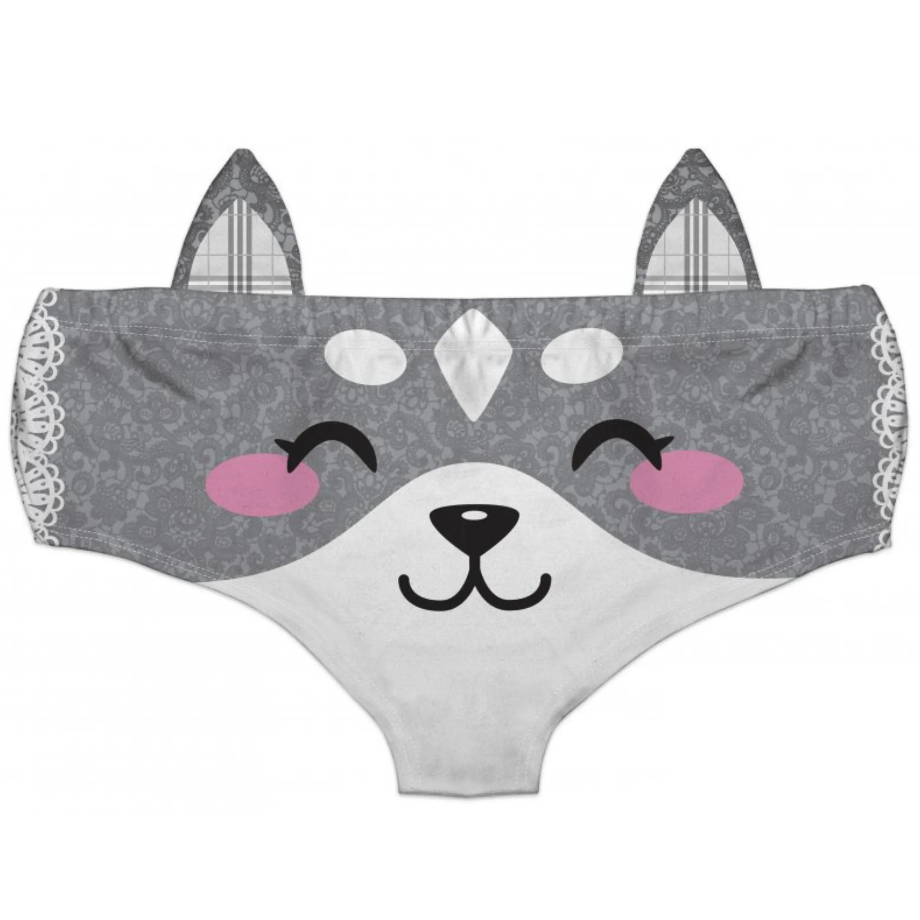 Ear Pantie - Wolf Whistle (6-10 UK Size)