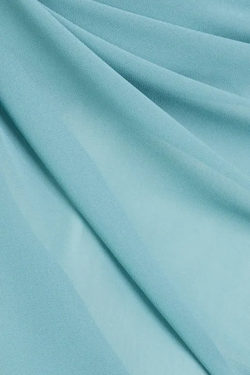 Essential Chiffon Hijab-Seafoam Blue