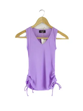 Exotica Purple Tank Top XS