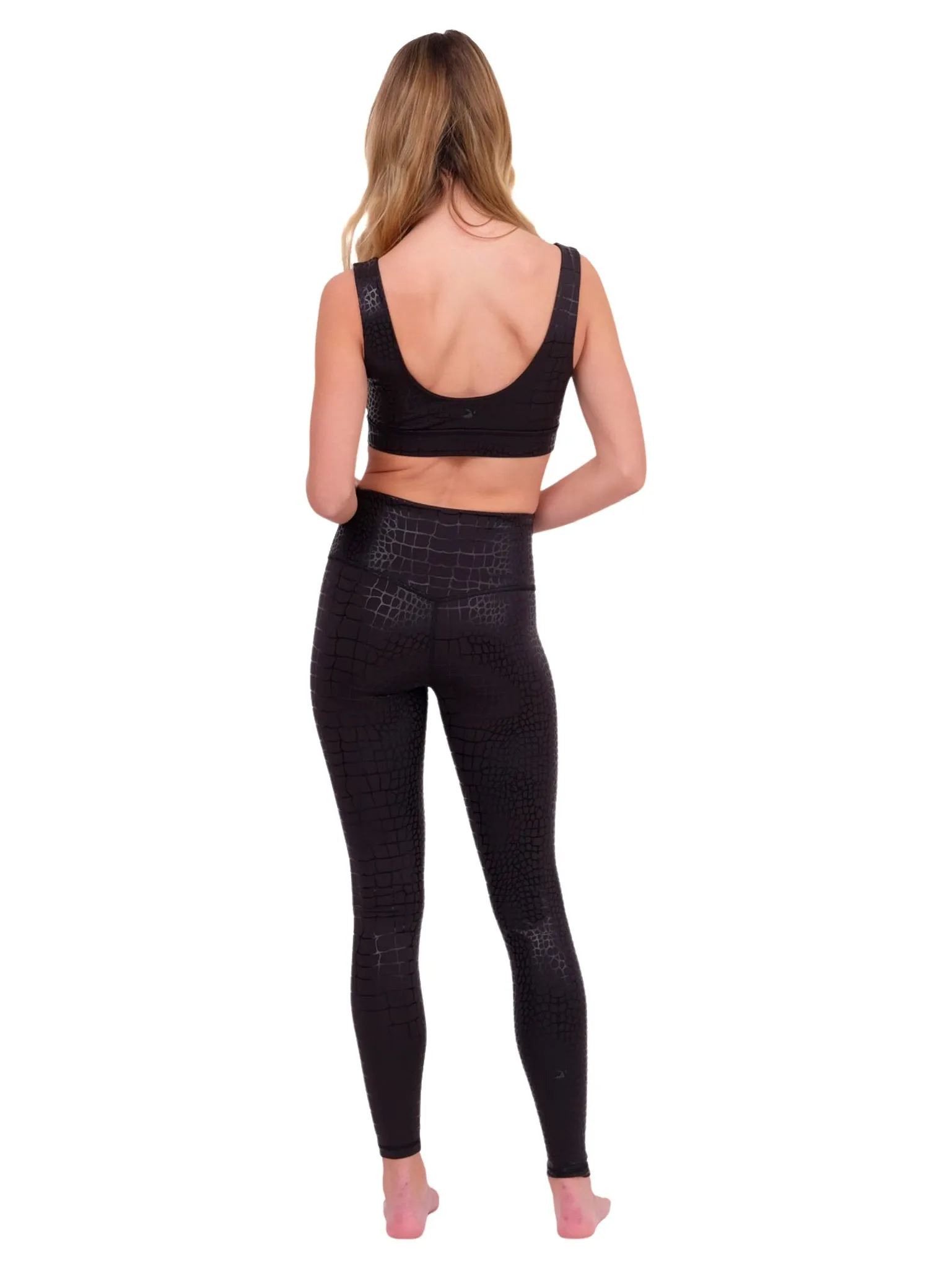 Gator Yoga Pants - Black