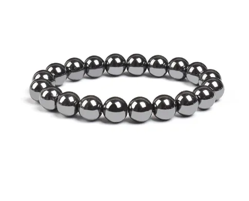 Hematite stone stretch cording, yoga, bracelet, jewelry.