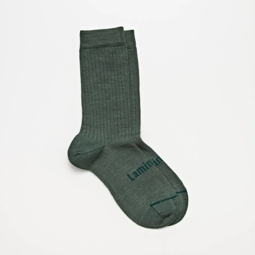 Lamington Womens Crew Sock - Tuatara