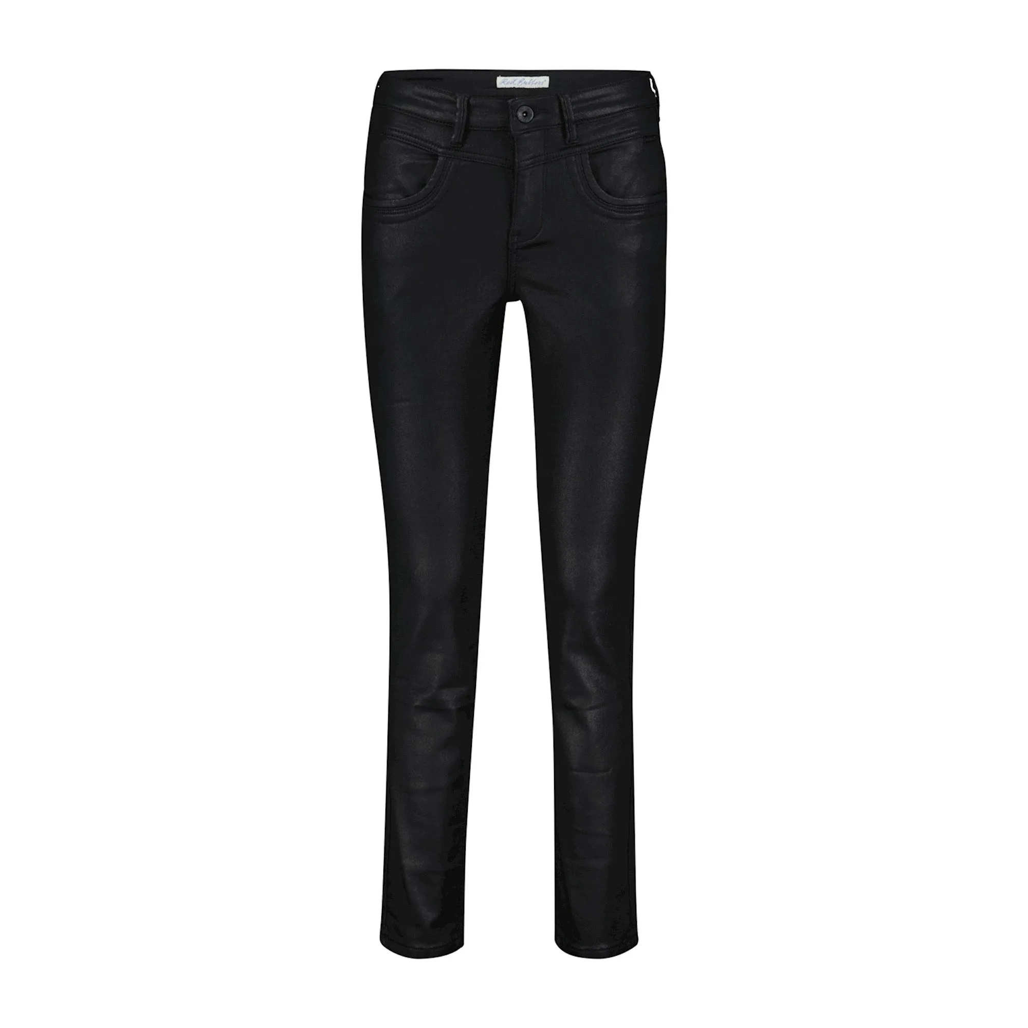 Molly Slim Fit Jeans in Black Coating