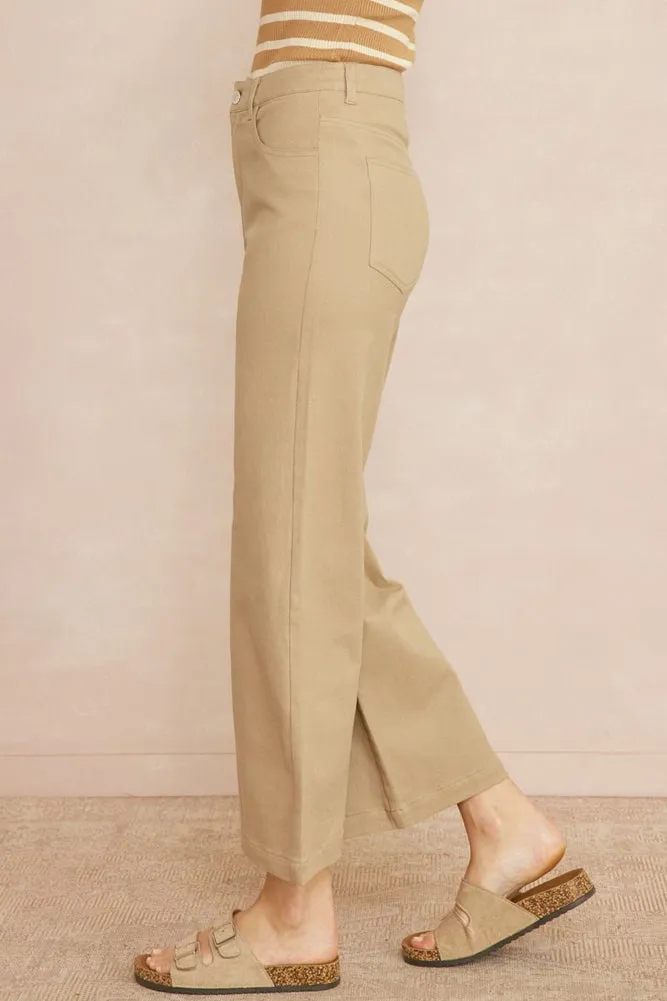 Pants in Tan by Entro