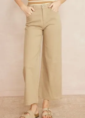 Pants in Tan by Entro