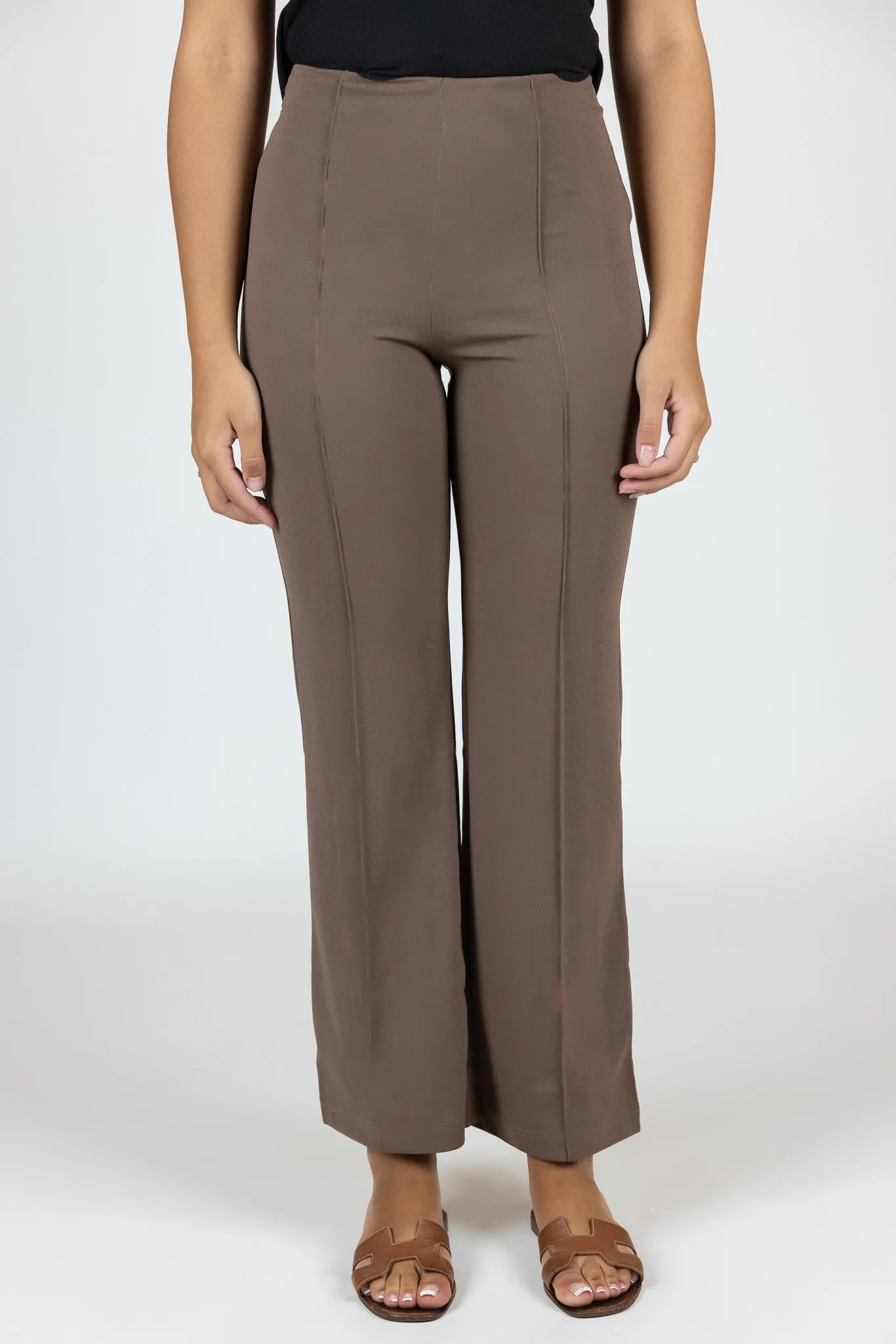 Pintuck Stretch Pants