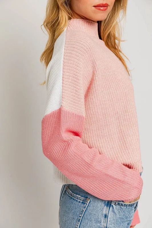 Ritz Color Block Sweater