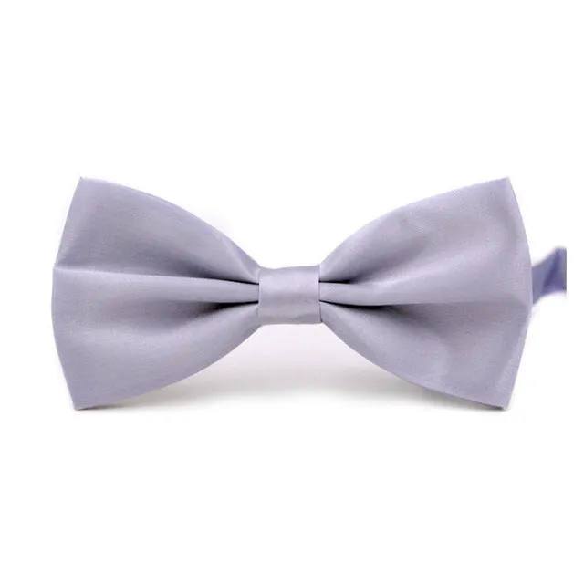 Sale 1PC Gentleman Men Classic Satin Bowtie Necktie For Wedding Party Adjustable Bow tie knot