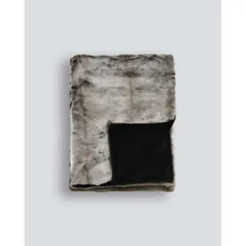 Silver Marten Throw (Faux Fur)