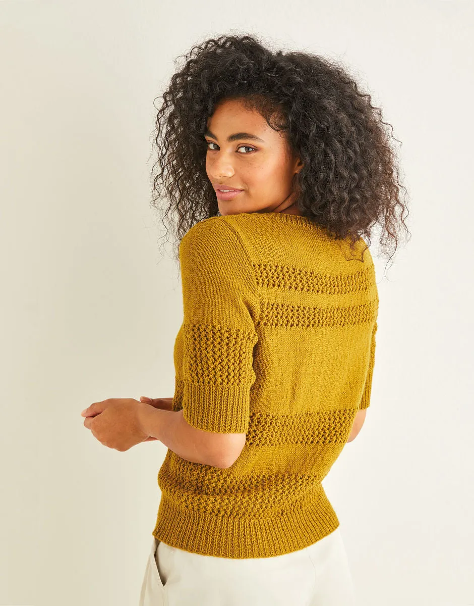 Sirdar - Top in 4 ply - Knitting Pattern 10239