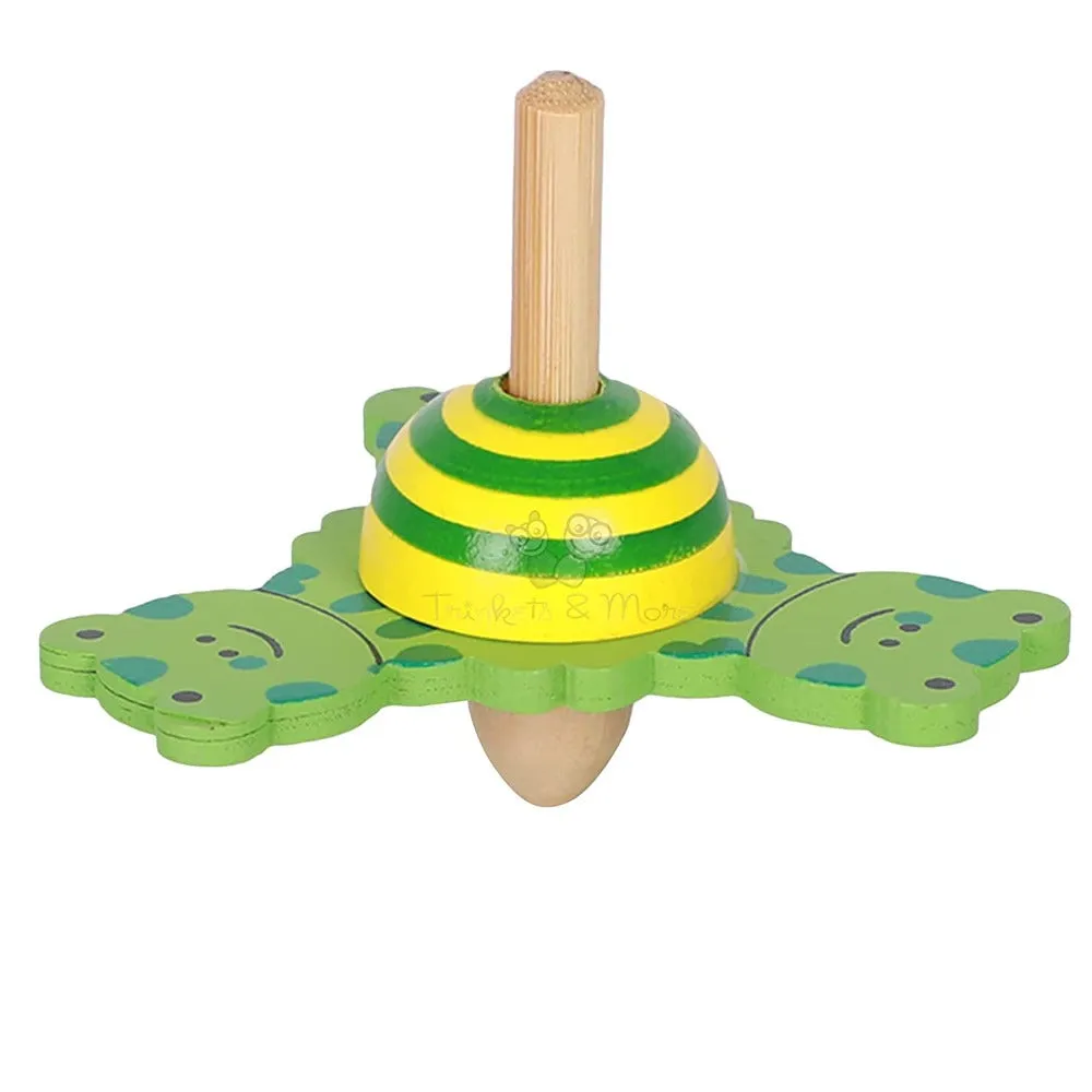 Spinning Tops (Animal Theme Pack of 3) for Kids