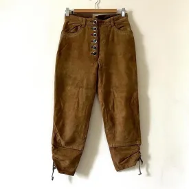 TRADITIONAL AUSTRIAN Vintage Leather Pants