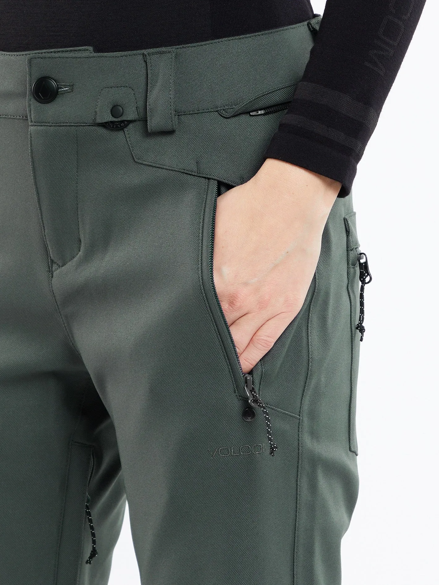 Womens Species Stretch Pants - Eucalyptus