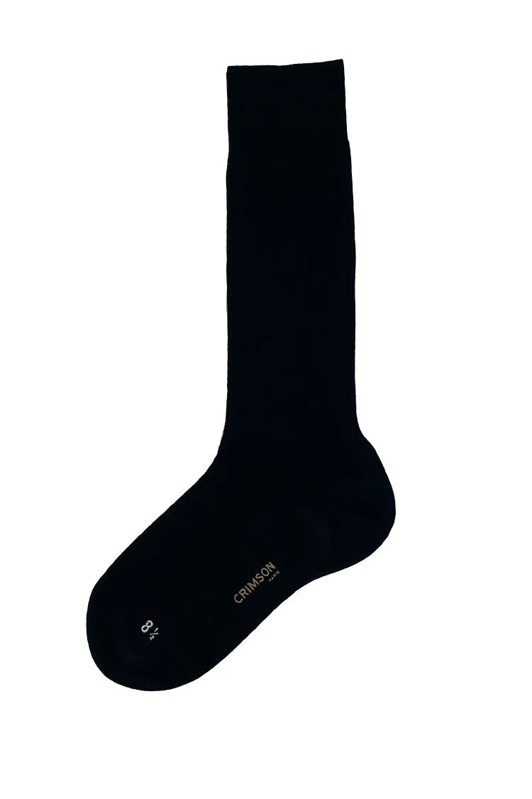 WOOL SHORT SOCKS | Black