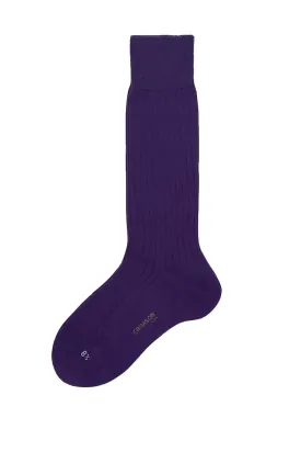 WOOL SHORT SOCKS | Vivid Violet