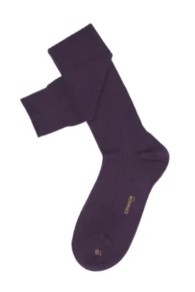 WOOL SOCKS | Plum